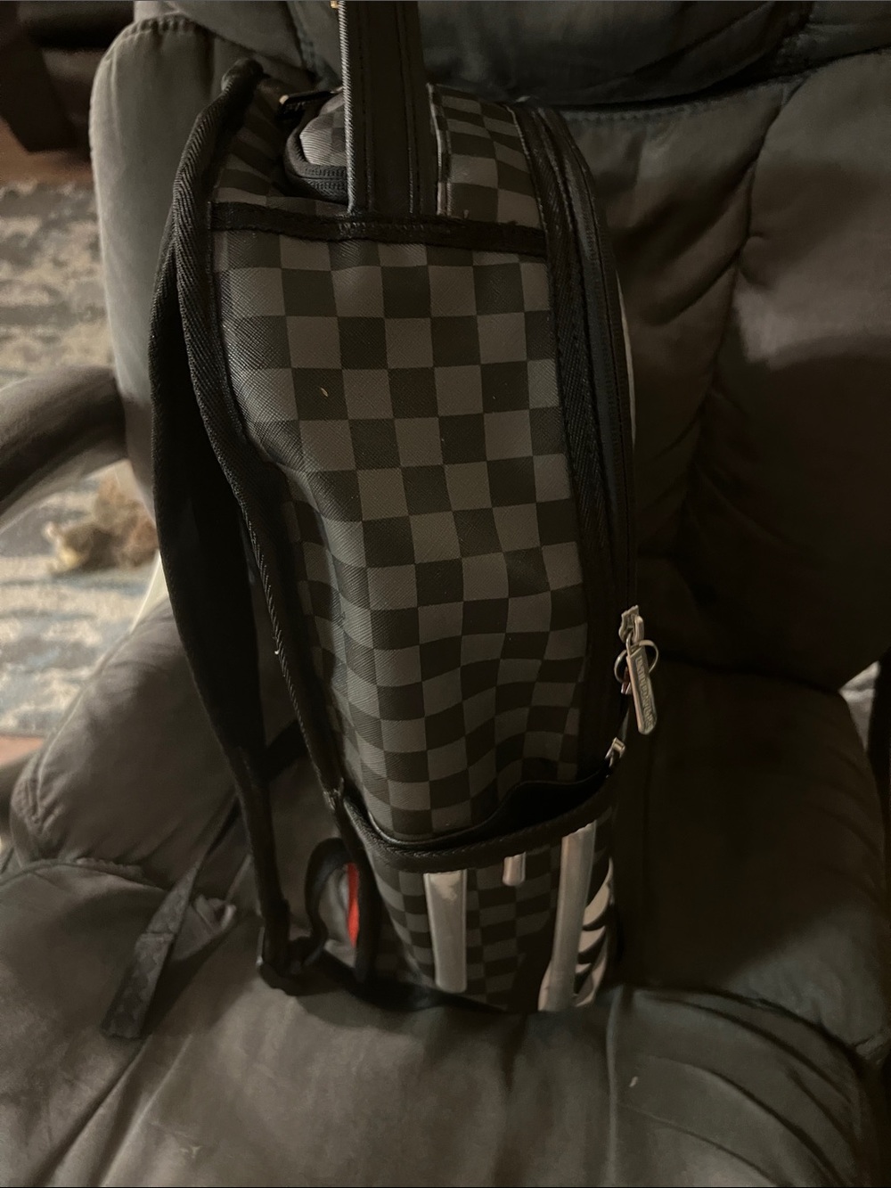 🔥Sprayground platinum drips Designer backpack Rare - Picture 6 of 11
